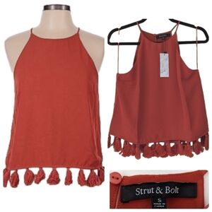 Strut & Bolt tassel top